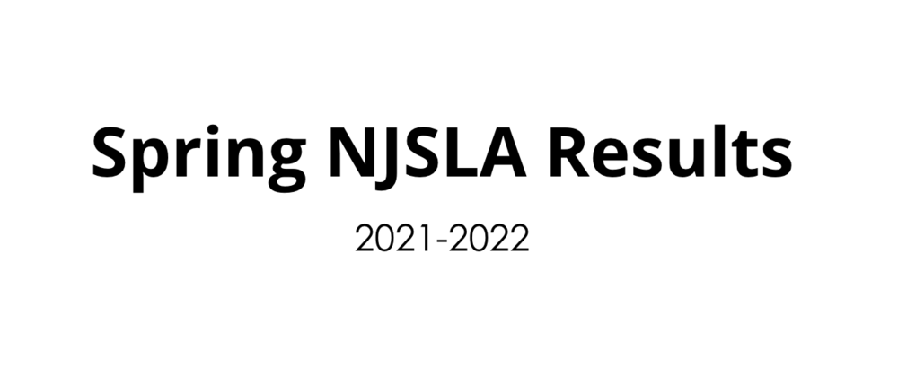 Spring NJSLA Results 2021-2022