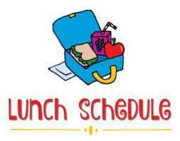 New lunch schedule