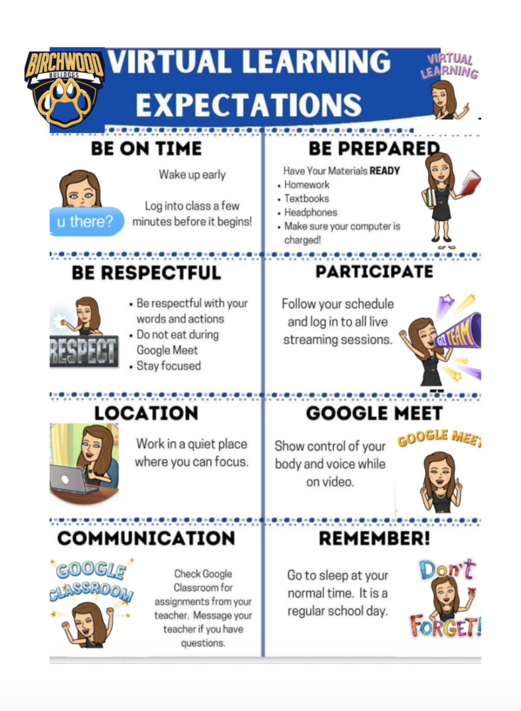 Virtual Learning Expectations
