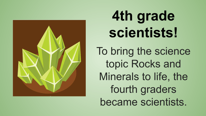 4th grade science rocks