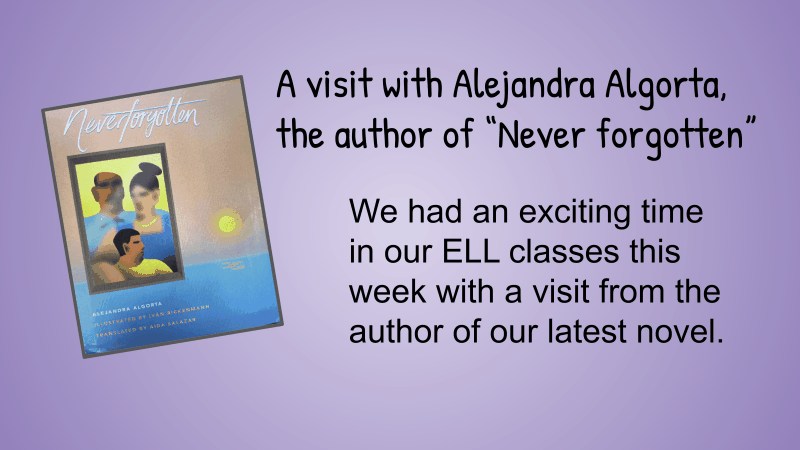 Author visit