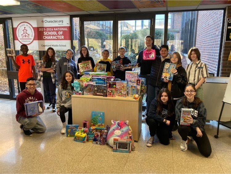 CMS music department student collected toys to donate to project kind